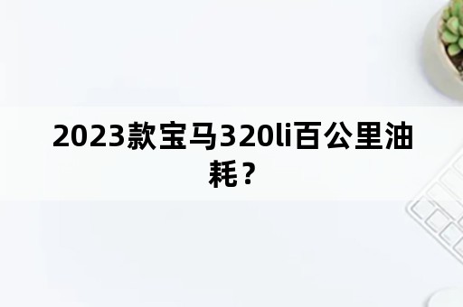 2023款宝马320li百公里油耗？