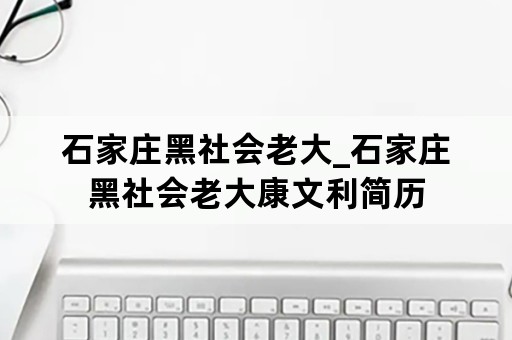 石家庄黑社会老大_石家庄黑社会老大康文利简历