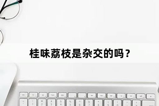 桂味荔枝是杂交的吗？